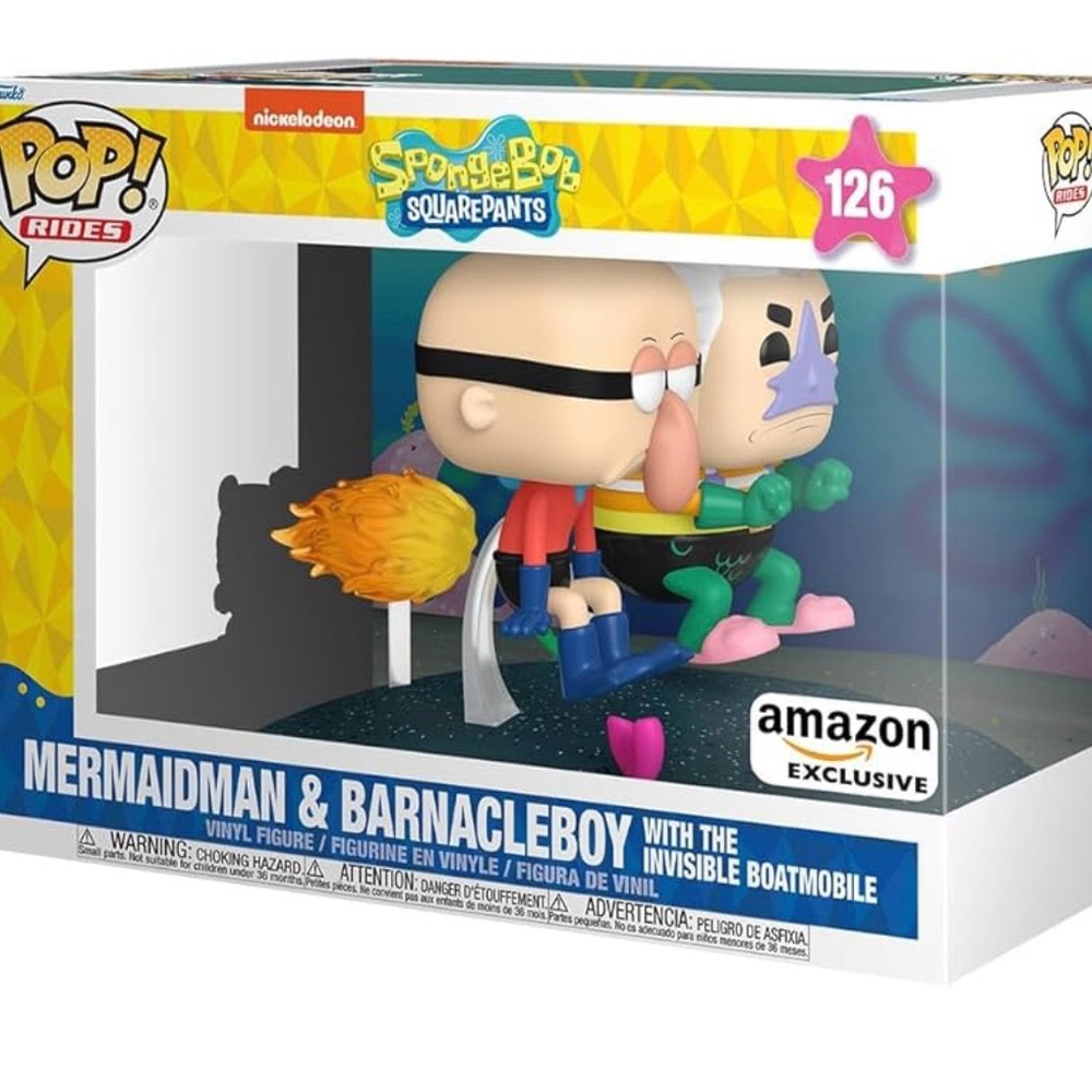 Funko Pop! Rides SpongeBob SquarePants Duo